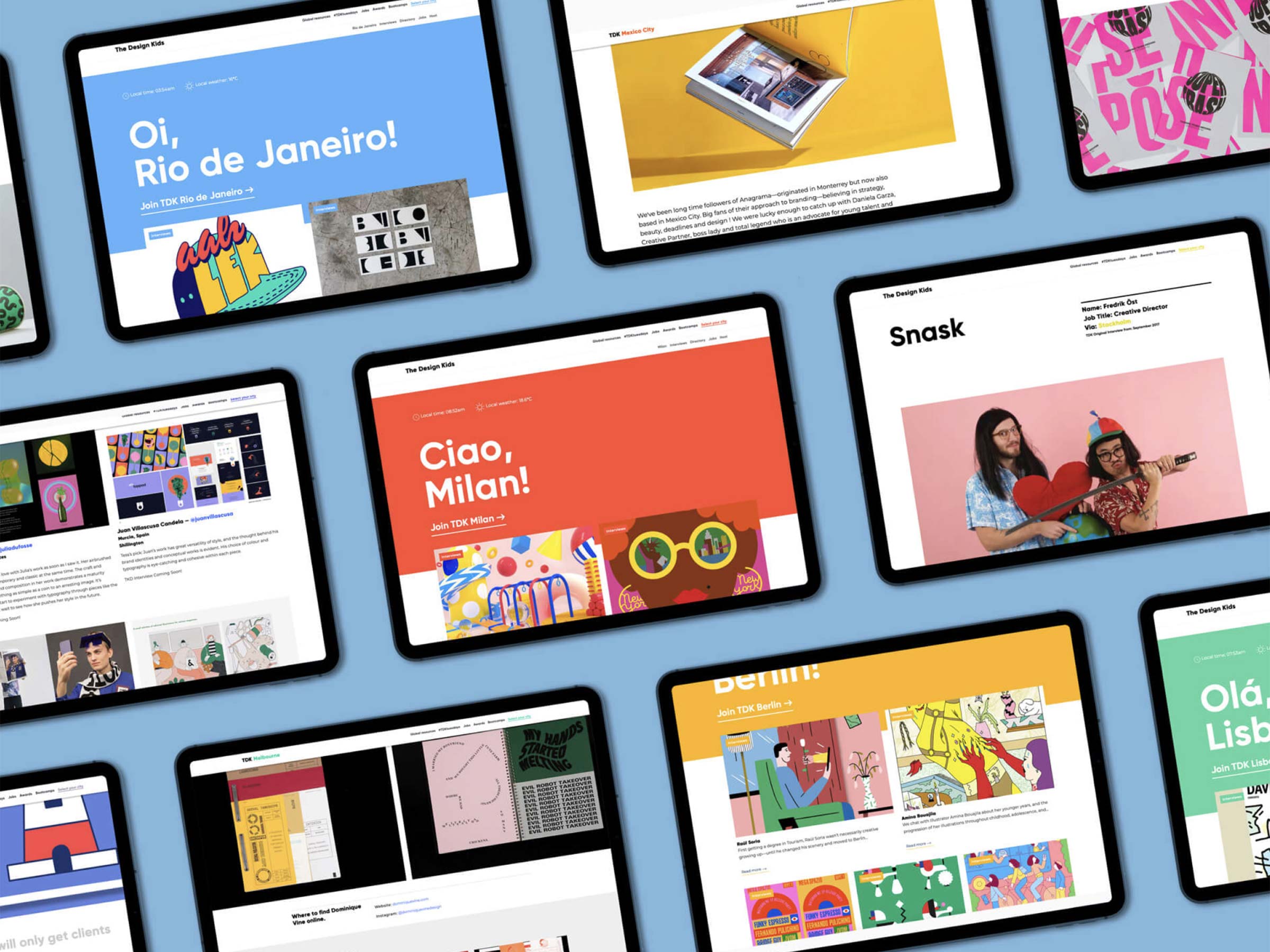 Made-Somewhere-Blog-Post-Are you finishing a design degree or about to take the leap into an internship? Here are some hints and advice for design grads and interns - ipads in a row feature The Design Kids Website