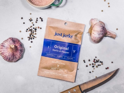 Made Somewhere Portfolio Just Jerky Brand and Packaging Design