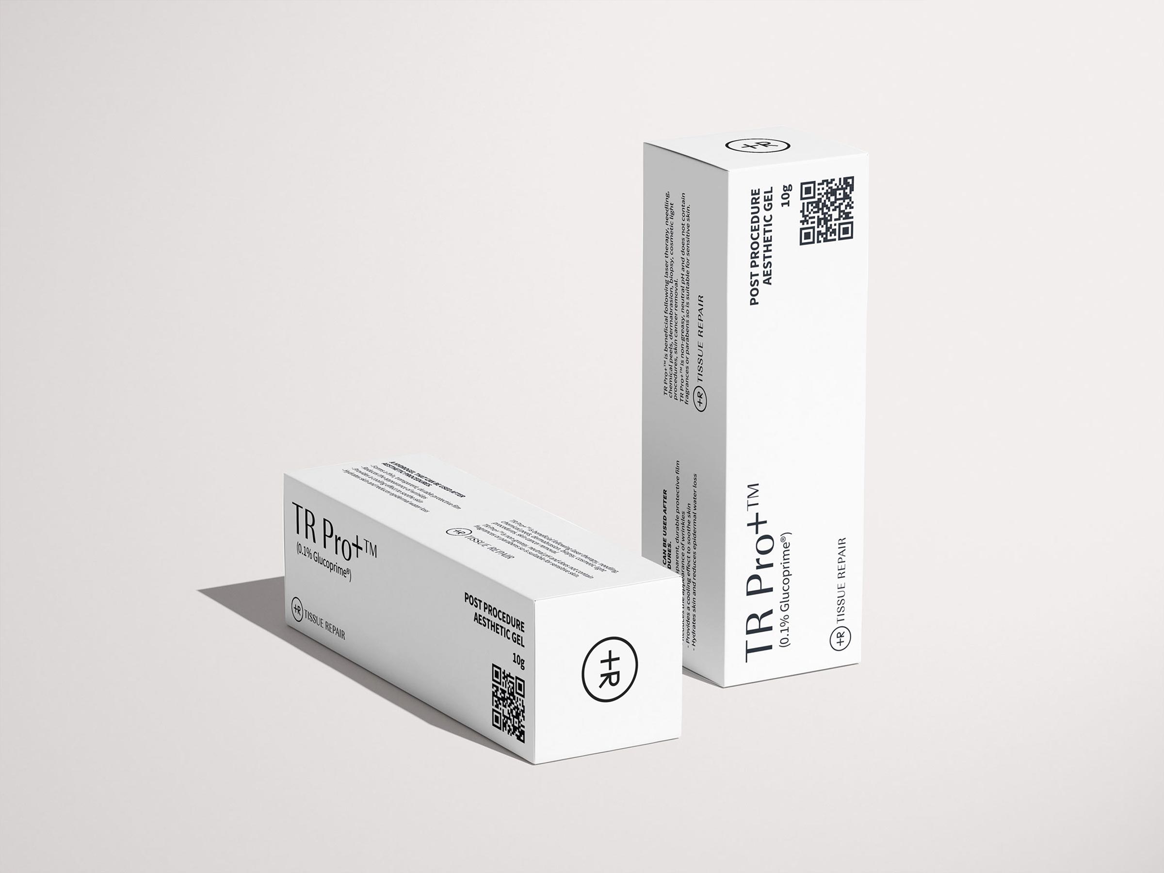 Made Somewhere Portfolio Tissue Repair Brand, Packaging and Web Design