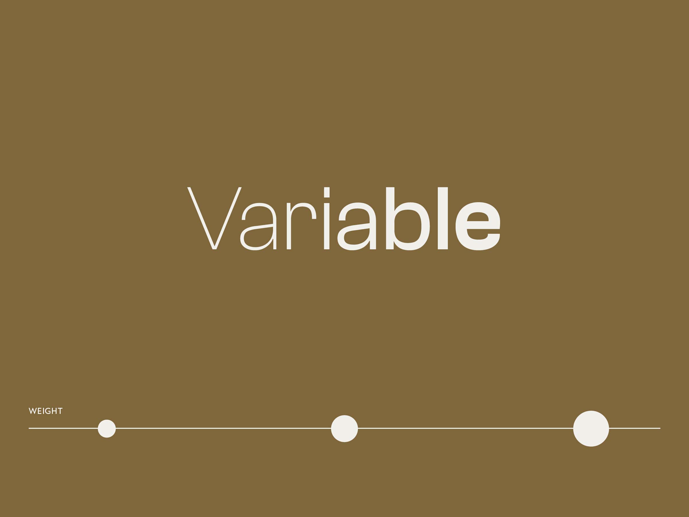 Made-Somewhere-Blog-Post-An Introduction to variable fonts - the word variable is written with each letter increasing in weight from light to bold - demonstrating a variable font